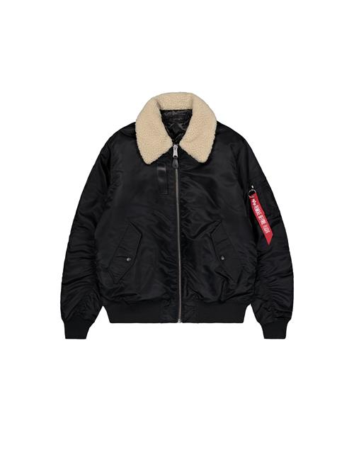 ALPHA INDUSTRIES Overgangsjakke  sort