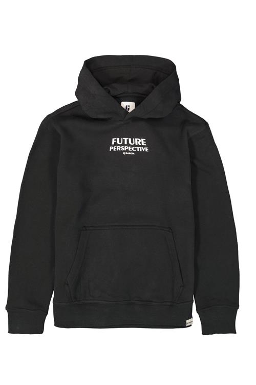 GARCIA Sweatshirt  sort / hvid