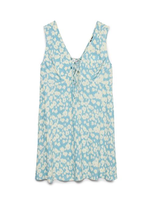 VERO MODA Sommerkjole 'VMSommer'  lysebeige / lyseblå