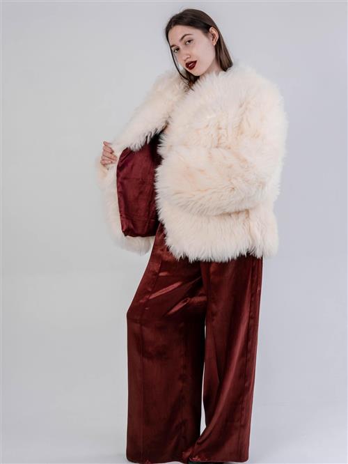 ZUBEK Overgangsjakke  naturhvid