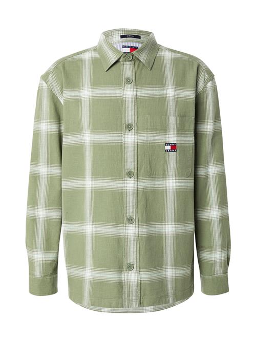 Tommy Jeans Skjorte  navy / oliven / rød / hvid