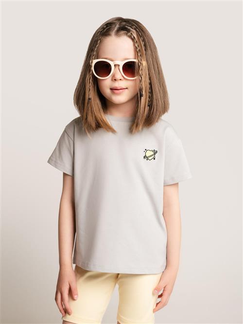 SATURNDAY Bluser & t-shirts 'Herz'  grå