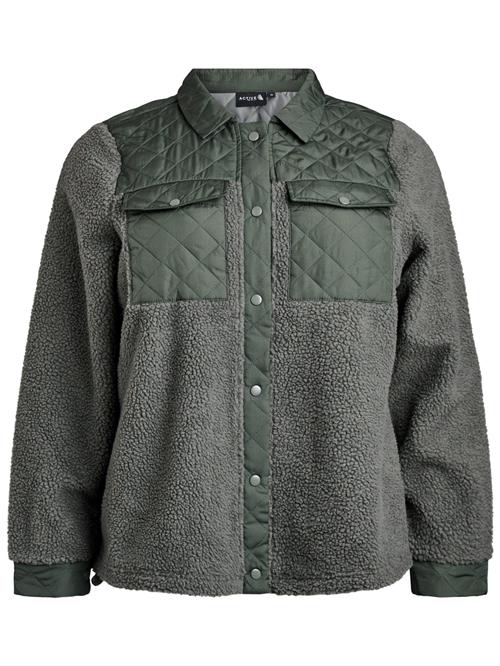 Active by Zizzi Funktionsfleecejakke 'AOPHELIA'  oliven / jade