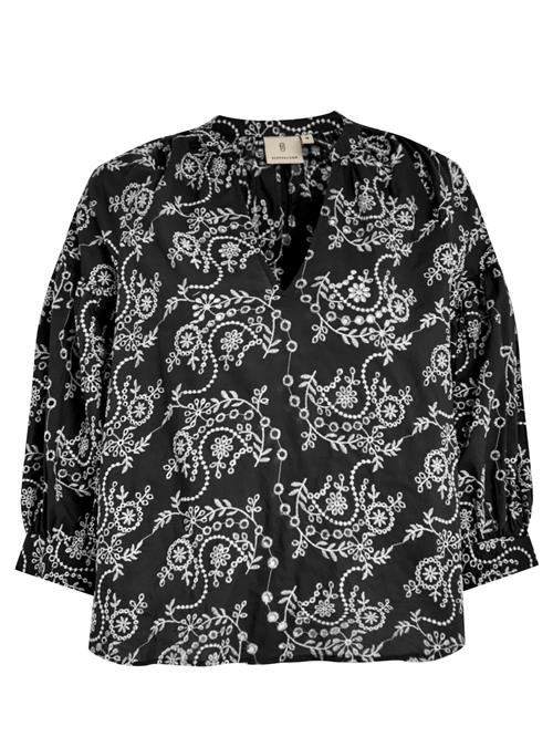 Peppercorn Bluse 'Tiffany'  sort / hvid