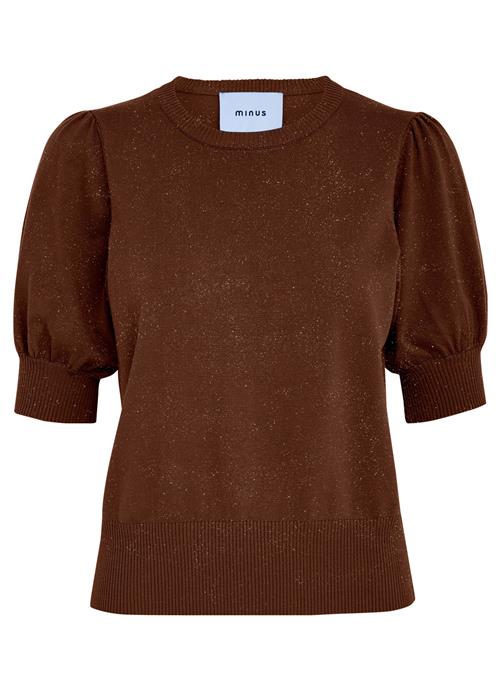 minus Pullover 'Liv'  rustbrun