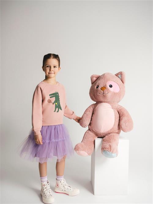 SATURNDAY Kjole 'Krokodil Tennis'  violetblå / gammelrosa