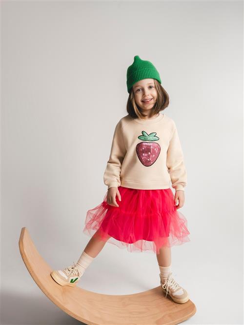 SATURNDAY Kjole 'Erdbeere'  mørk pink