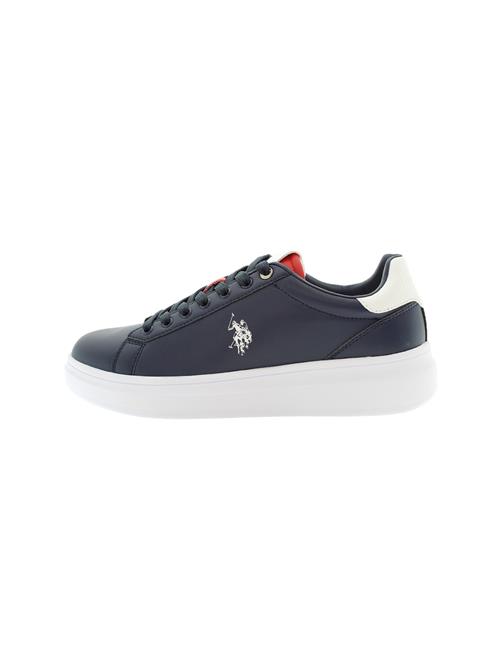 U.S. POLO ASSN. Sneaker low  blå / hvid