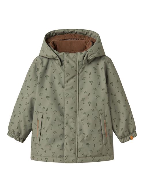 LIL ATELIER Vinterjakke SNOW10 Overland Trek Mushroom