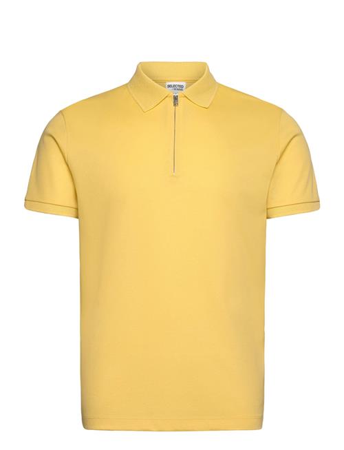 Selected | Slmfave Zip Ss Polo Noos | M