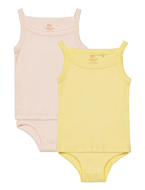 Copenhagen Colors | Rib Jersey 2Pack Straptop And Underpants | 110