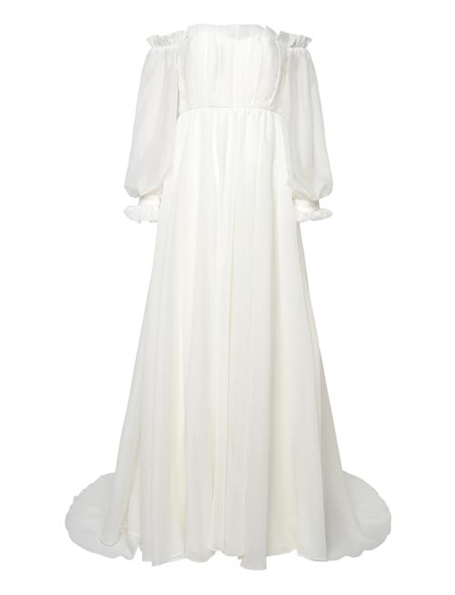 Malina | Amelia Off-The-Shoulder Organza Bridal Gown | M