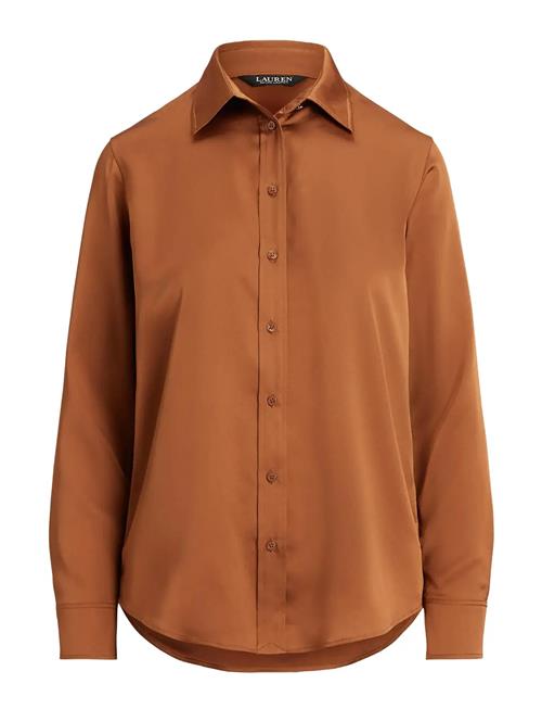 Lauren Ralph Lauren | Classic Fit Satin Charmeuse Shirt | M