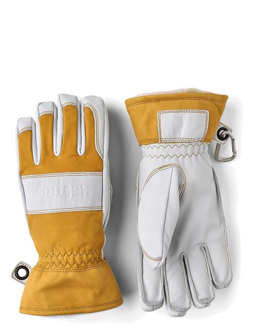 Hestra | Fält Guide Glove - 5 Finger Natural Yellow/Offwhite | 6