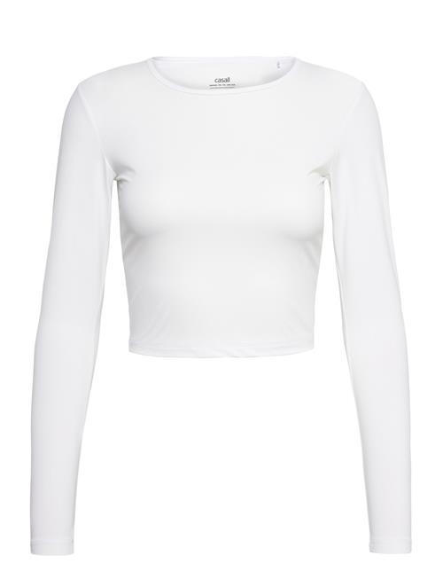 Casall | Graphic Crop Long Sleeve | S