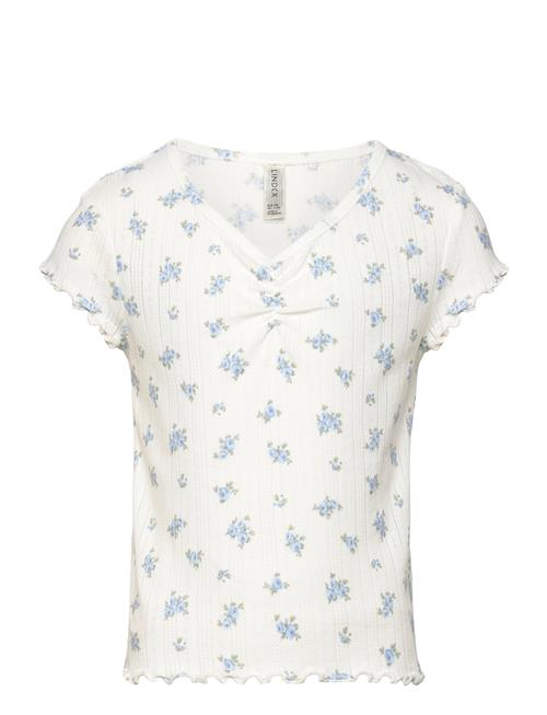 Lindex | Top V Neck Pointelle | 128