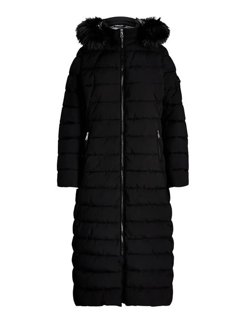 Lauren Ralph Lauren | Faux-Fur-Trim Quilted Hooded Coat | M