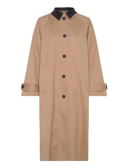 GANT | Leather Collar Car Coat | XL