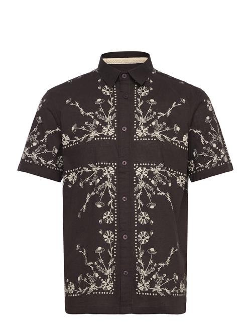Anerkjendt | Theo Flower Print S/S Shirt | XL