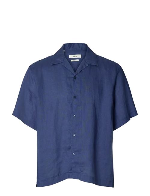 Selected | Slhrlxkylian Linen Ss Shirt Resort | XXL