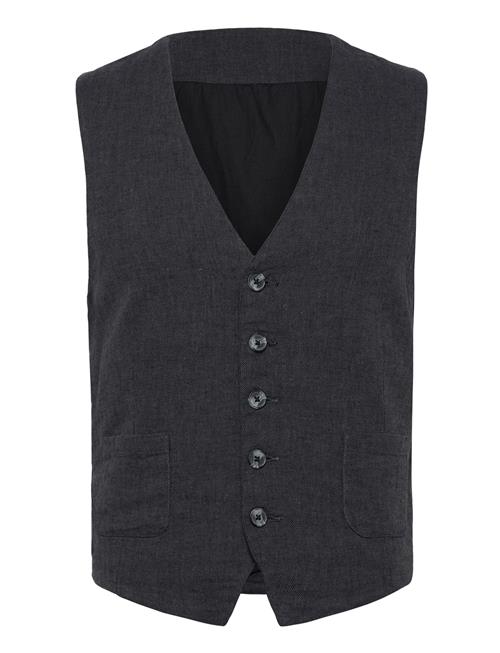 Lindbergh | Cotton Linen Waistcoat | XXL