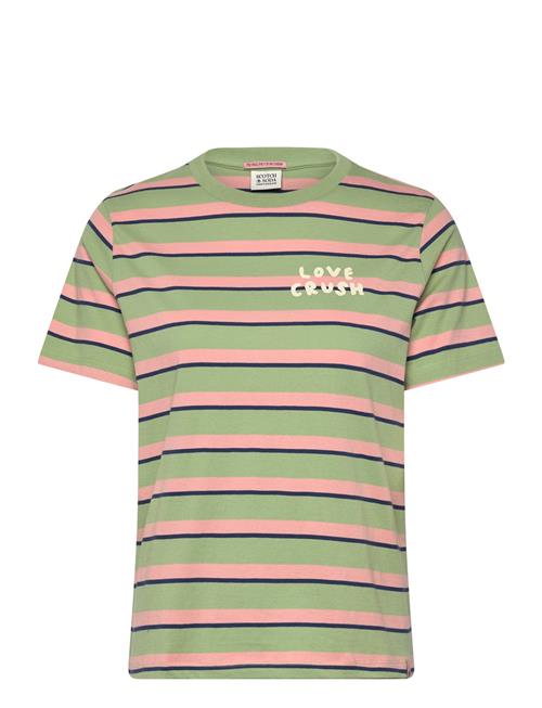 Scotch & Soda | Yarn Dye Striped Regular Fit T-Shirt | S