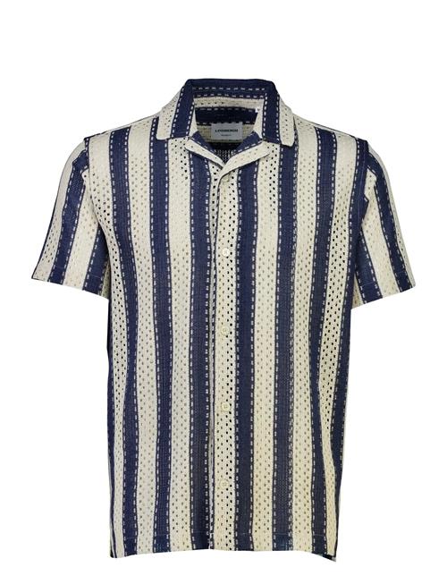 Lindbergh | Bold Striped Resort Shirt S/S | XL