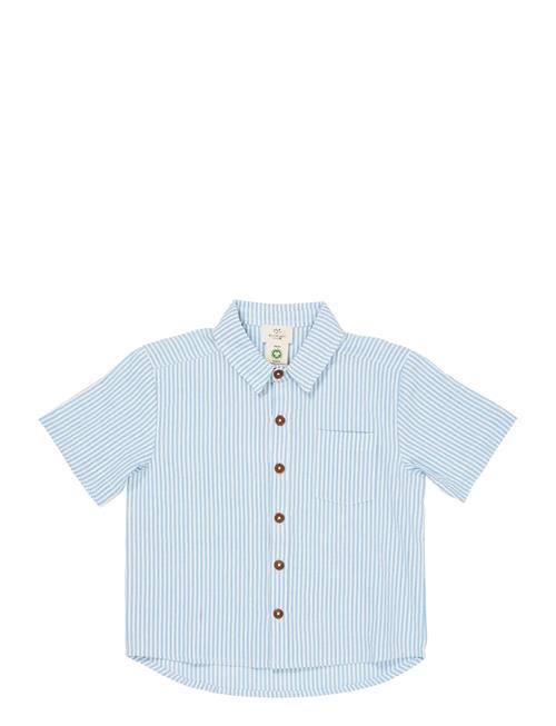 Copenhagen Colors | Seersucker Ss Shirt | 122