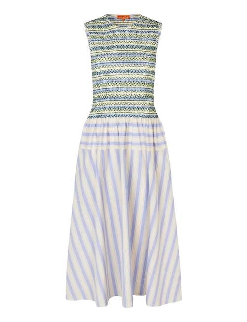 STINE GOYA | 2367 Smocked Cotton, Smocked Gather | L