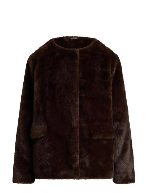 Lauren Ralph Lauren | Faux Mink-Faux Mink Collarless | L
