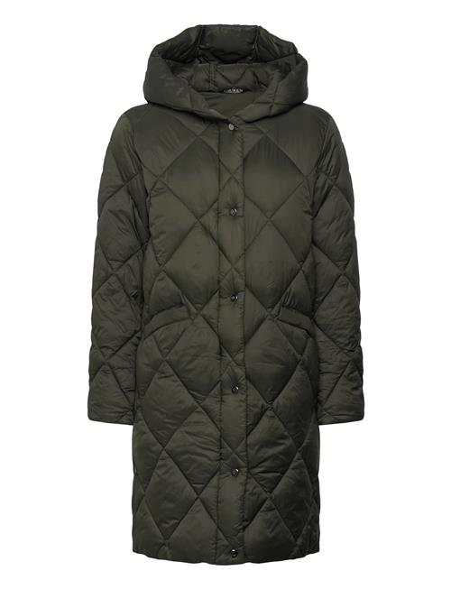 Lauren Ralph Lauren | Hooded Diamond-Quilted Down Coat | XL