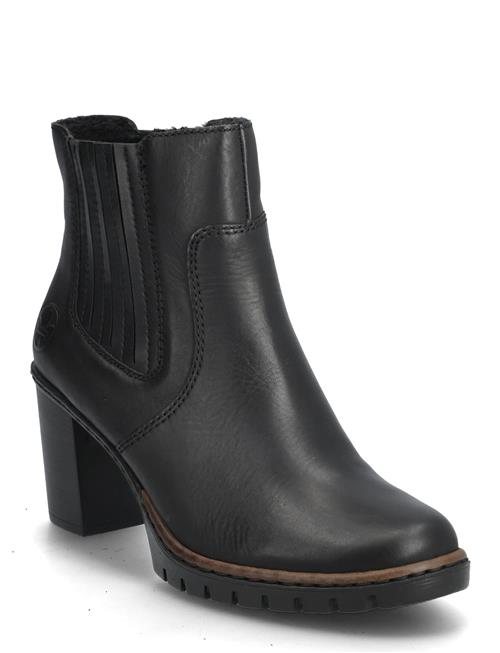 Rieker | Rieker Ladies Mid Height Boots Y2577-00 Black | 42