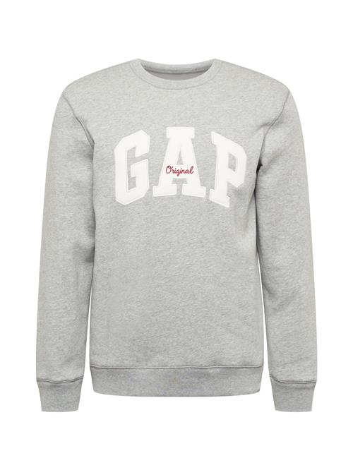 GAP Sweatshirt  grå-meleret / rød / hvid