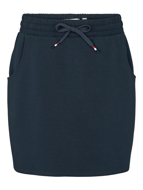 U.S. POLO ASSN. Nederdel 'Evy'  mørkeblå / hvid