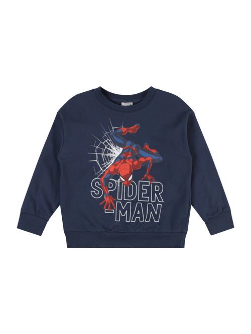 Lindex Sweatshirt 'Spiderman'  blå / mørkeblå / rød / hvid