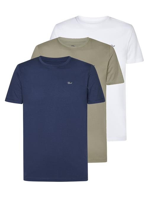 Petrol Industries Bluser & t-shirts 'Sidney'  navy / lysegrøn / hvid