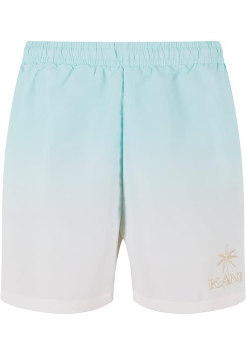 Karl Kani Badeshorts  himmelblå / hvid