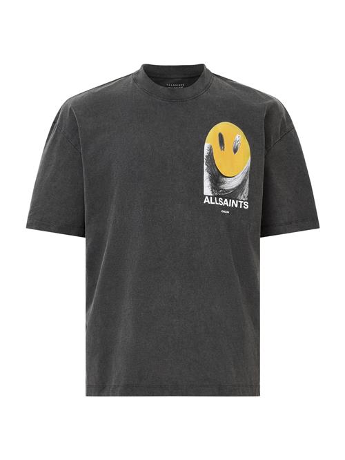 AllSaints Bluser & t-shirts 'PARTY WAVE'  gul / sort / hvid