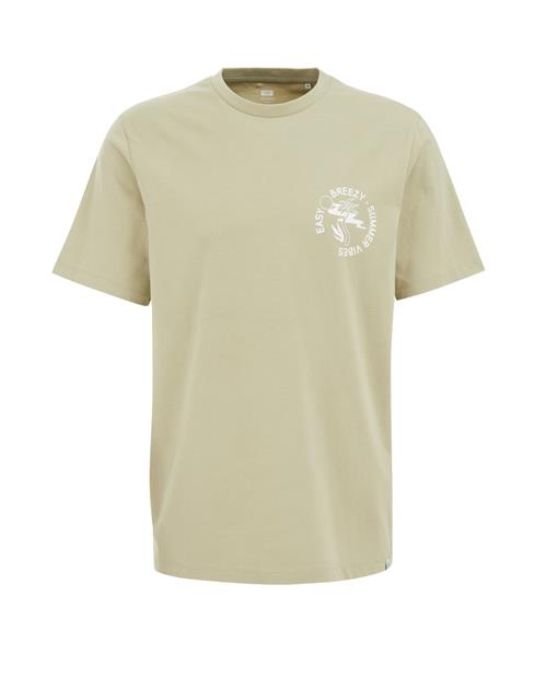 WE Fashion Bluser & t-shirts  pastelgrøn / hvid