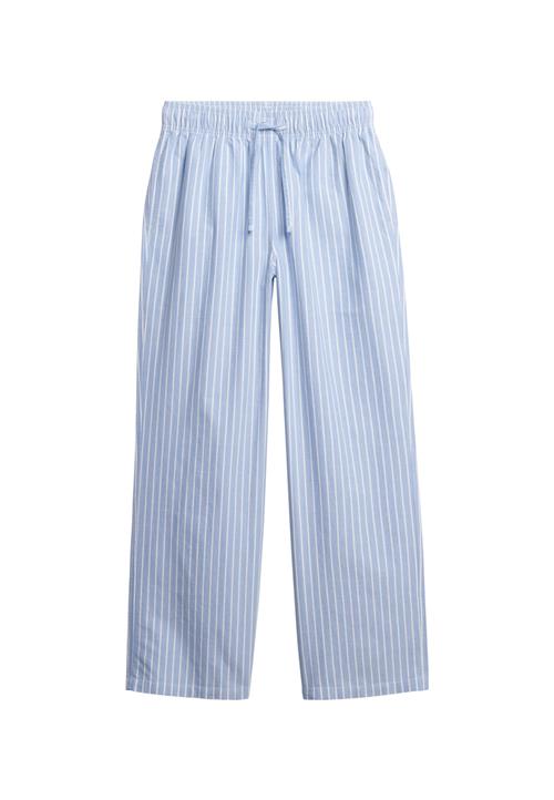 Superdry & Co Bukser  lyseblå / hvid