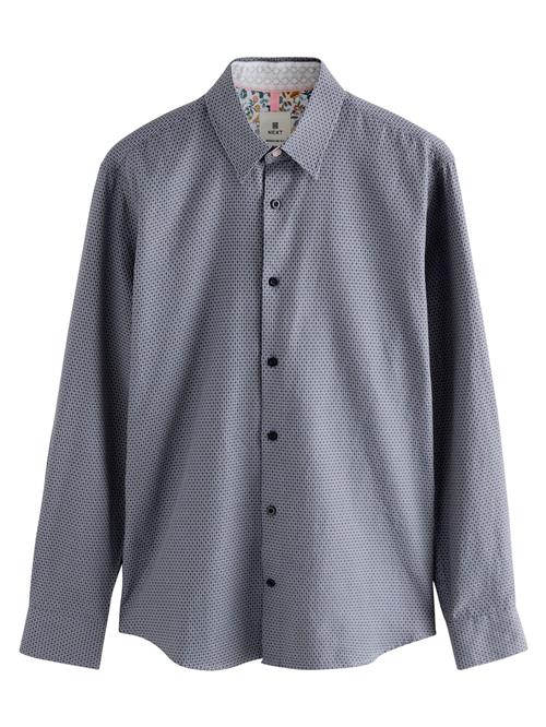 Next Skjorte  navy / dueblå / hvid