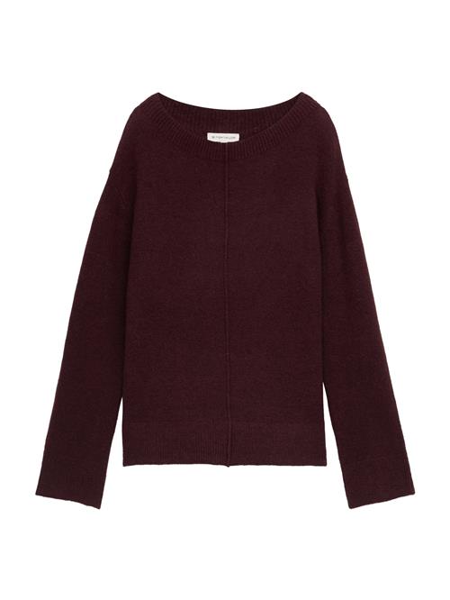 TOM TAILOR Pullover  burgunder