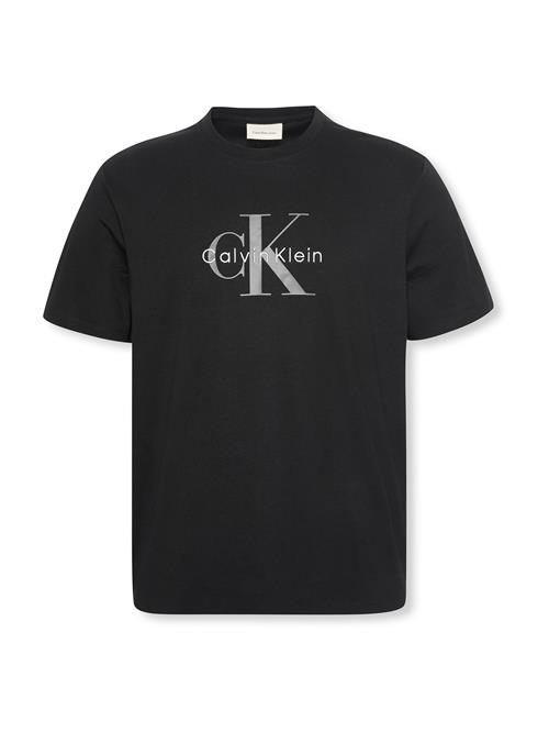 Calvin Klein Jeans Bluser & t-shirts 'Hero'  grå / sort / hvid