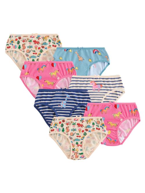 Next Underbukser  beige / navy / lyseblå / pink