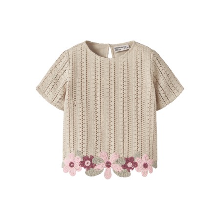 NAME IT T-shirt Hadia Almond Milk