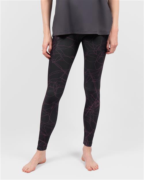 Signature Grey Botanical Leggings