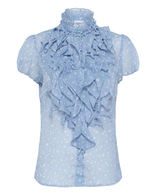 SAINT TROPEZ Bluse 'Lilja '  lyseblå