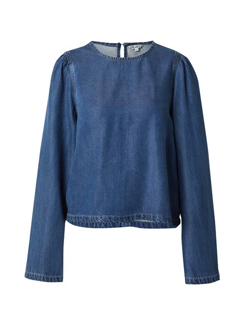OBJECT Bluse 'OBJFRAME'  blue denim