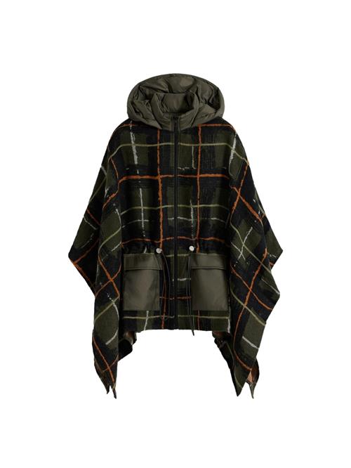 Desigual Kappe  mørkegrøn / orange / hvid