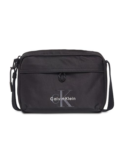 Calvin Klein Skuldertaske  grå / sort / hvid